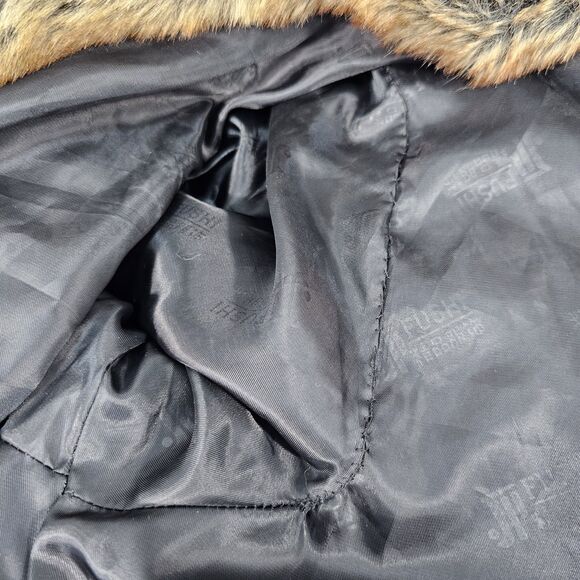 PECAOCUN Faux Fur Coat Brown Tan Plush Long Jacket 3XL Fits Like Women’s XL - Picture 7 of 12